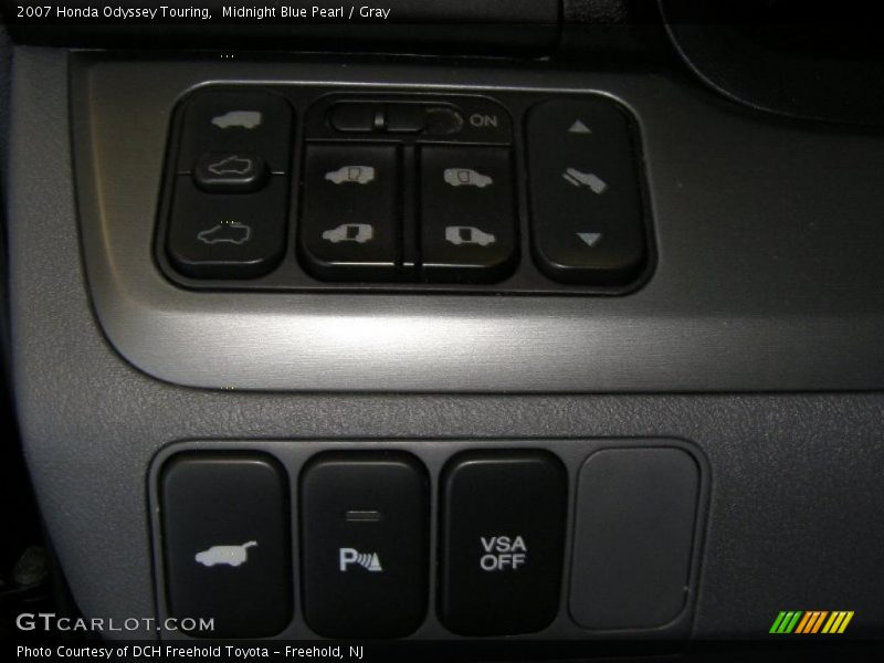 Midnight Blue Pearl / Gray 2007 Honda Odyssey Touring
