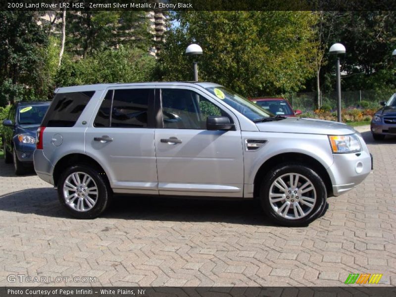 Zermatt Silver Metallic / Ebony Black 2009 Land Rover LR2 HSE