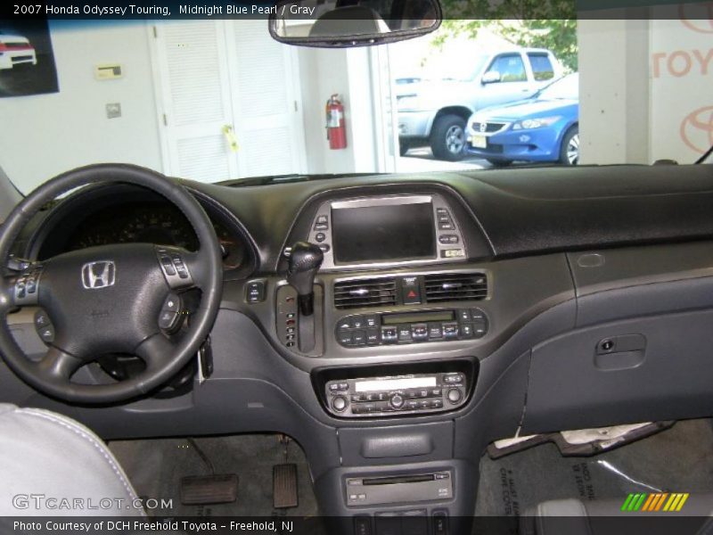 Midnight Blue Pearl / Gray 2007 Honda Odyssey Touring