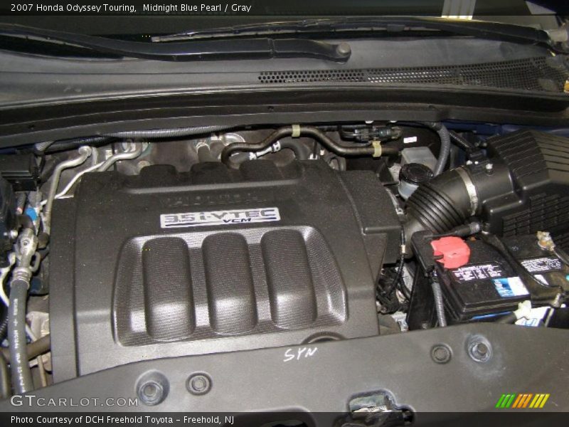 Midnight Blue Pearl / Gray 2007 Honda Odyssey Touring