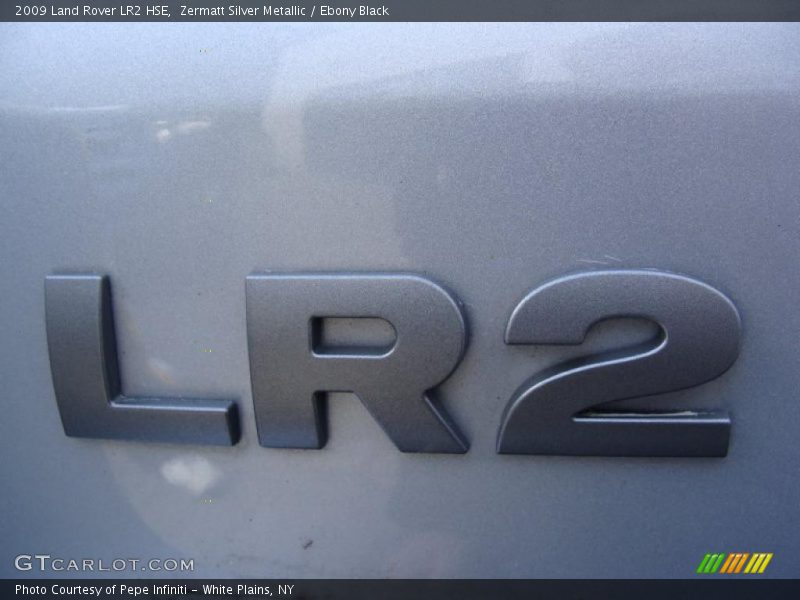 Zermatt Silver Metallic / Ebony Black 2009 Land Rover LR2 HSE