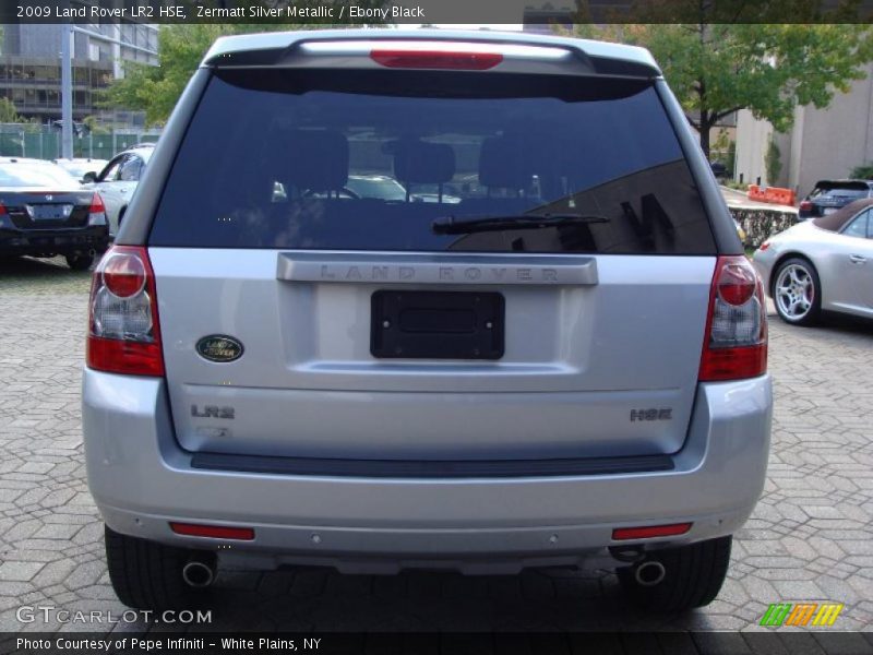 Zermatt Silver Metallic / Ebony Black 2009 Land Rover LR2 HSE