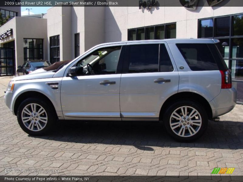 Zermatt Silver Metallic / Ebony Black 2009 Land Rover LR2 HSE