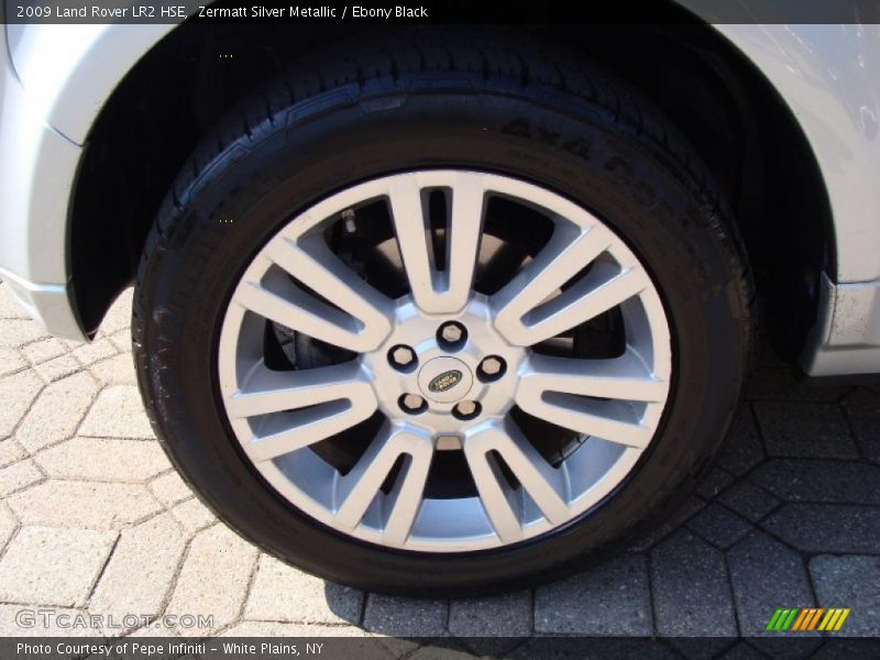 Zermatt Silver Metallic / Ebony Black 2009 Land Rover LR2 HSE
