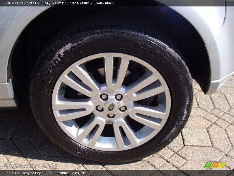 Zermatt Silver Metallic / Ebony Black 2009 Land Rover LR2 HSE