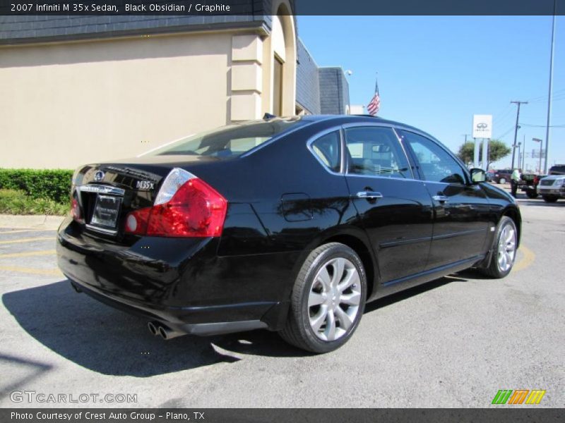 Black Obsidian / Graphite 2007 Infiniti M 35x Sedan