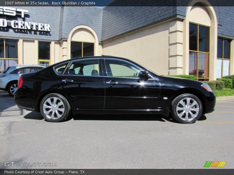 Black Obsidian / Graphite 2007 Infiniti M 35x Sedan