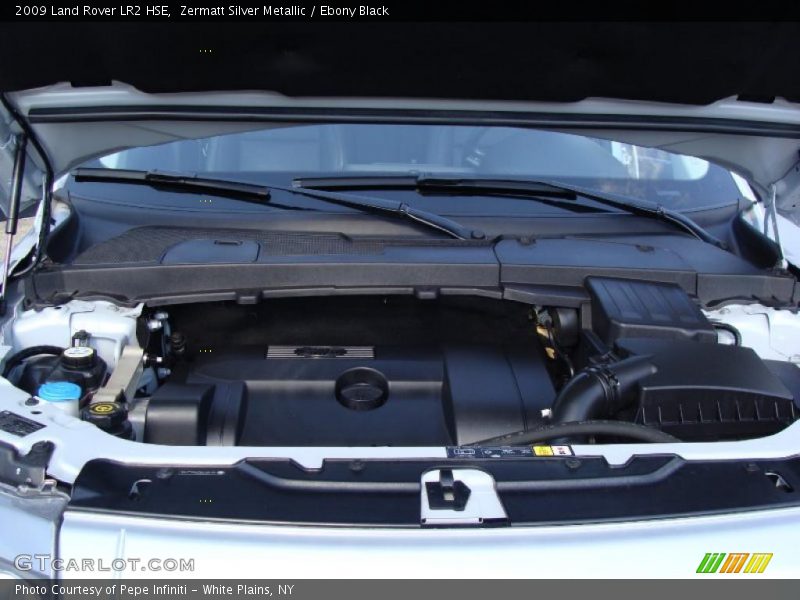 Zermatt Silver Metallic / Ebony Black 2009 Land Rover LR2 HSE