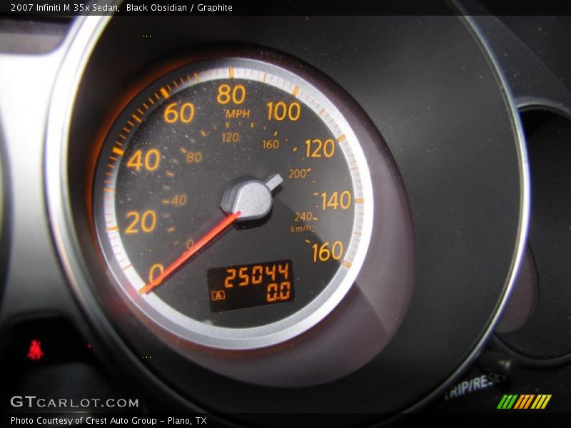 Black Obsidian / Graphite 2007 Infiniti M 35x Sedan