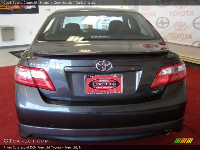 Magnetic Gray Metallic / Dark Charcoal 2008 Toyota Camry SE