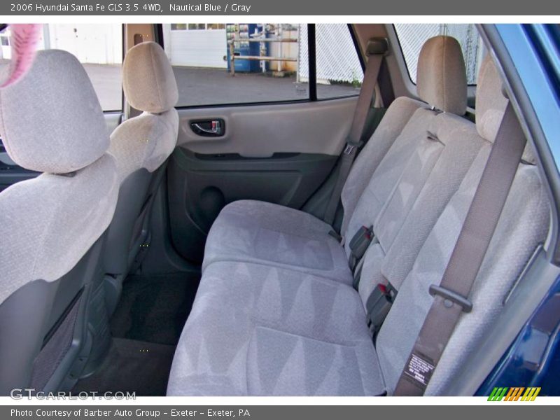 Nautical Blue / Gray 2006 Hyundai Santa Fe GLS 3.5 4WD