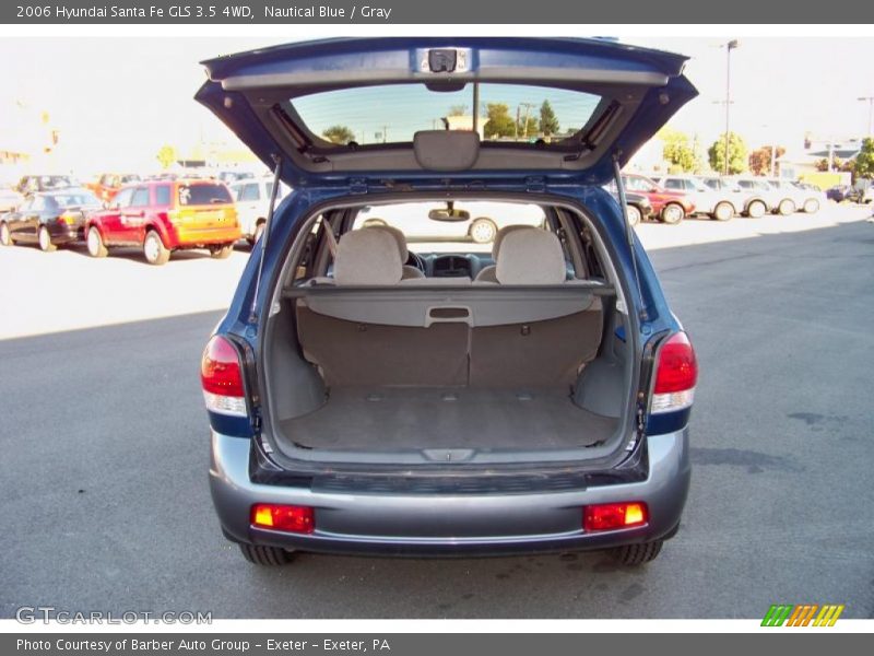 Nautical Blue / Gray 2006 Hyundai Santa Fe GLS 3.5 4WD