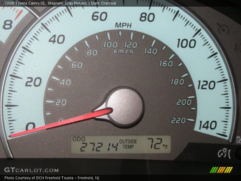 Magnetic Gray Metallic / Dark Charcoal 2008 Toyota Camry SE