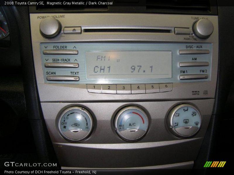 Magnetic Gray Metallic / Dark Charcoal 2008 Toyota Camry SE