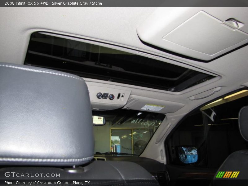 Silver Graphite Gray / Stone 2008 Infiniti QX 56 4WD
