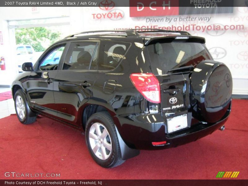 Black / Ash Gray 2007 Toyota RAV4 Limited 4WD