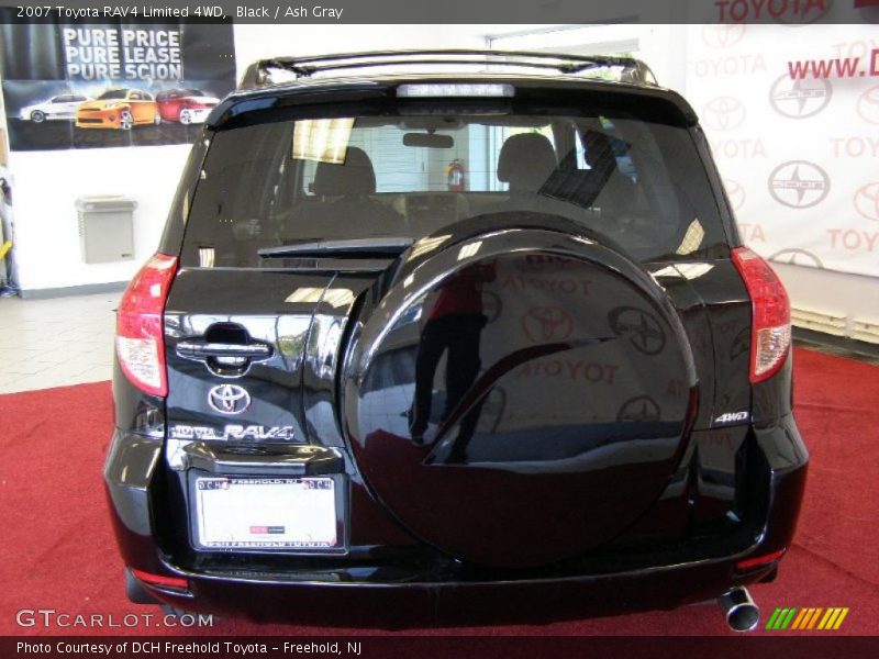 Black / Ash Gray 2007 Toyota RAV4 Limited 4WD