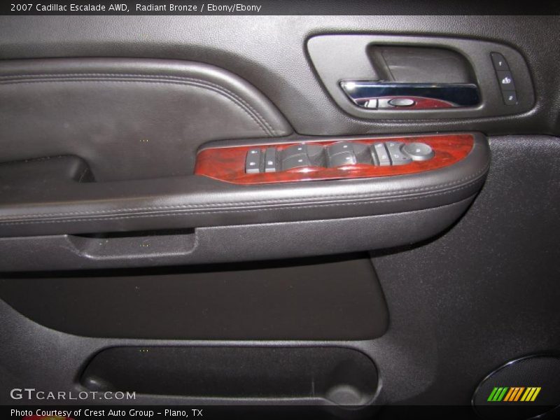 Radiant Bronze / Ebony/Ebony 2007 Cadillac Escalade AWD