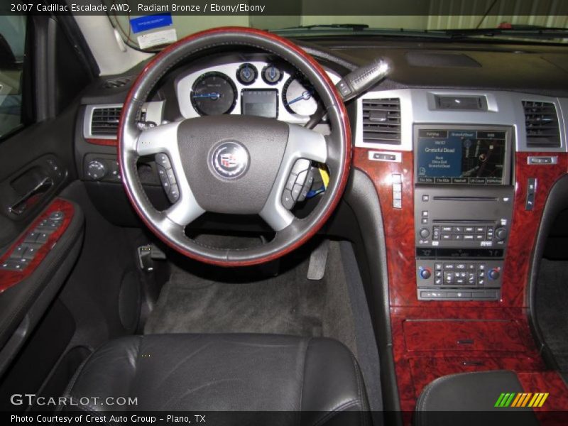 Radiant Bronze / Ebony/Ebony 2007 Cadillac Escalade AWD