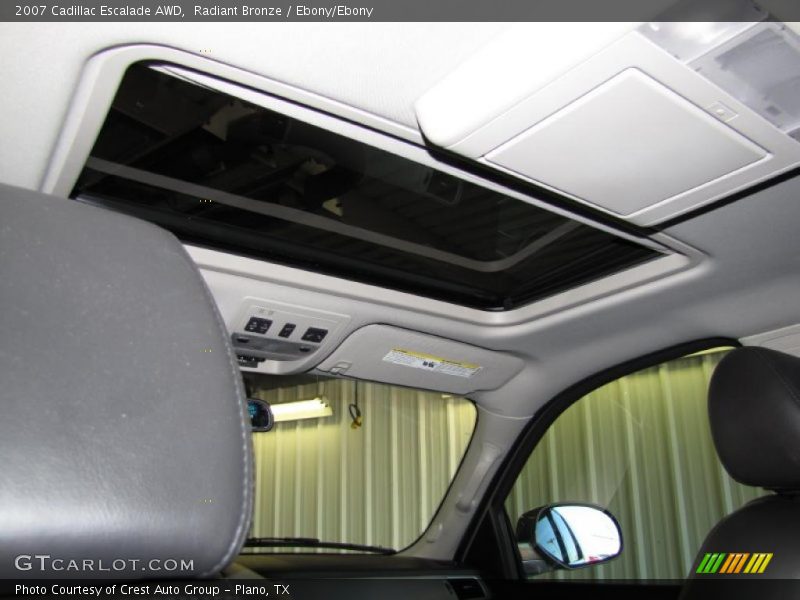 Radiant Bronze / Ebony/Ebony 2007 Cadillac Escalade AWD