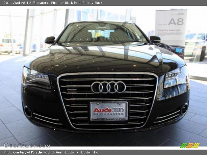Phantom Black Pearl Effect / Black 2011 Audi A8 4.2 FSI quattro