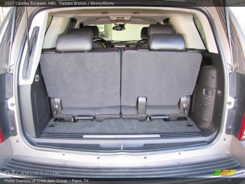 Radiant Bronze / Ebony/Ebony 2007 Cadillac Escalade AWD
