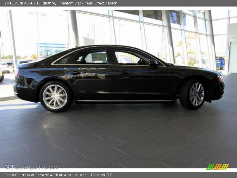 Phantom Black Pearl Effect / Black 2011 Audi A8 4.2 FSI quattro
