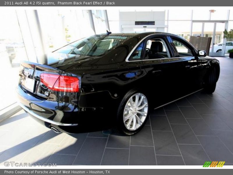 Phantom Black Pearl Effect / Black 2011 Audi A8 4.2 FSI quattro