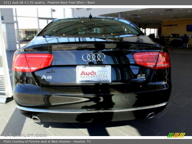 Phantom Black Pearl Effect / Black 2011 Audi A8 4.2 FSI quattro