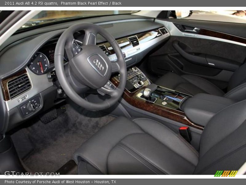Phantom Black Pearl Effect / Black 2011 Audi A8 4.2 FSI quattro