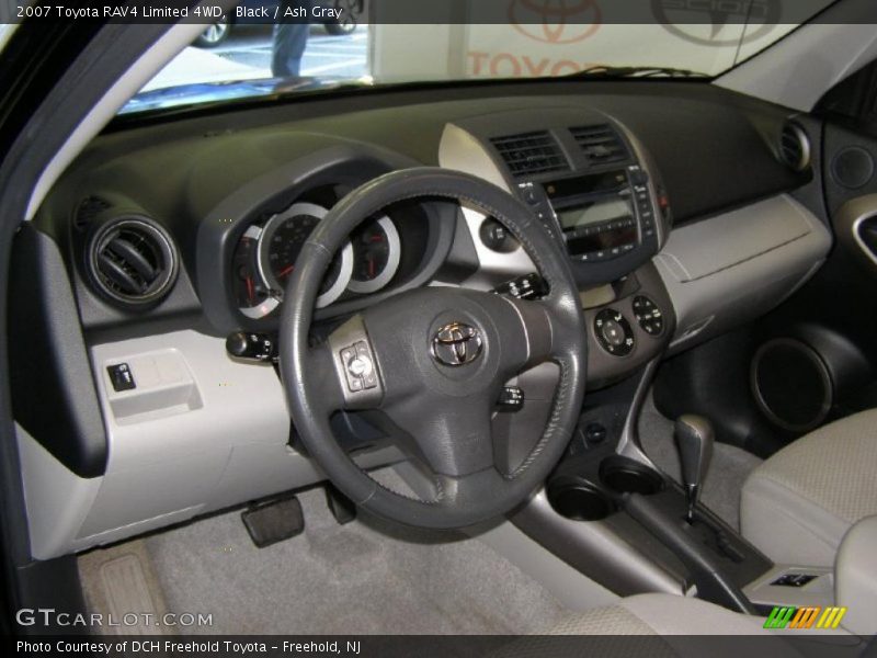 Black / Ash Gray 2007 Toyota RAV4 Limited 4WD