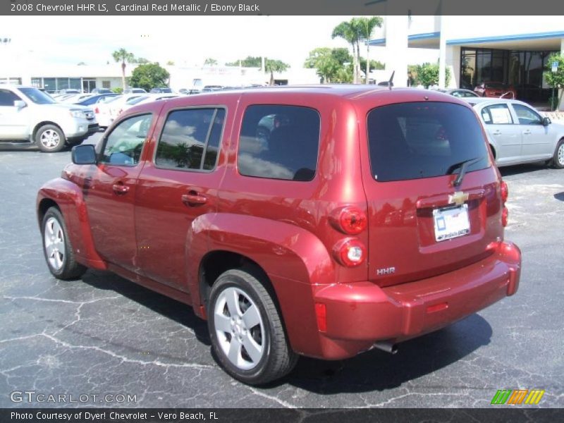 Cardinal Red Metallic / Ebony Black 2008 Chevrolet HHR LS