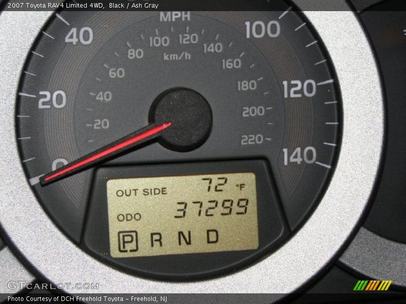 Black / Ash Gray 2007 Toyota RAV4 Limited 4WD