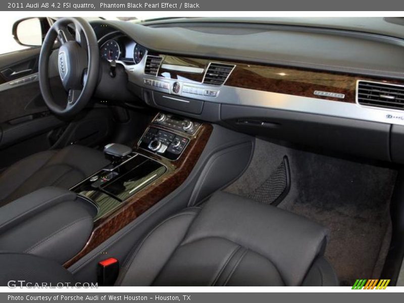 Phantom Black Pearl Effect / Black 2011 Audi A8 4.2 FSI quattro