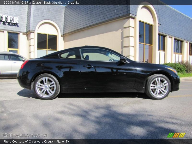 Black Obsidian / Graphite 2009 Infiniti G 37 x Coupe
