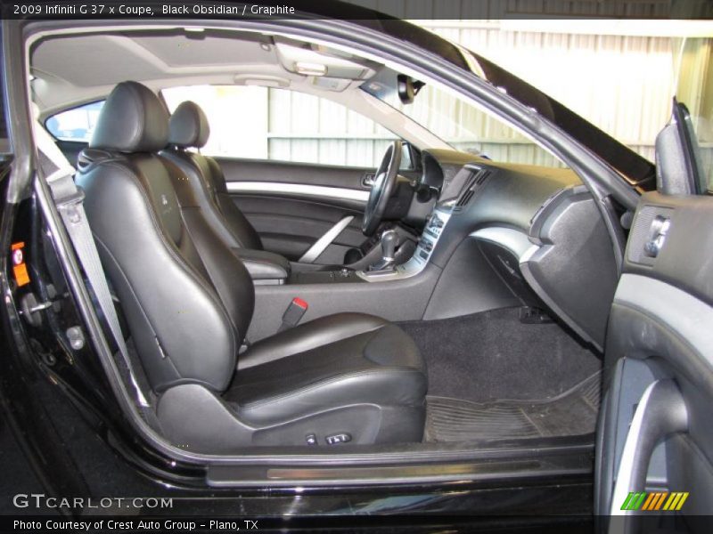 Black Obsidian / Graphite 2009 Infiniti G 37 x Coupe