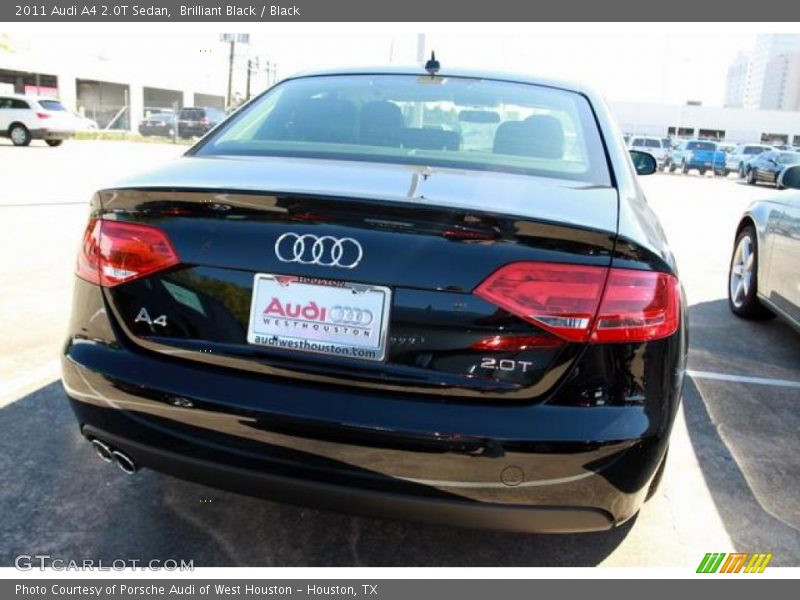 Brilliant Black / Black 2011 Audi A4 2.0T Sedan