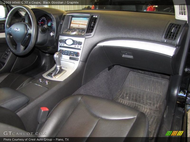 Black Obsidian / Graphite 2009 Infiniti G 37 x Coupe