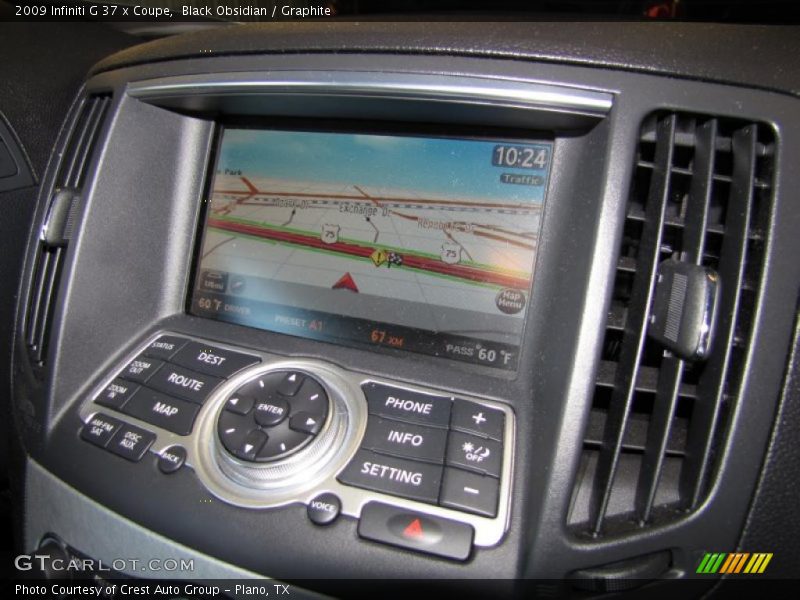 Black Obsidian / Graphite 2009 Infiniti G 37 x Coupe