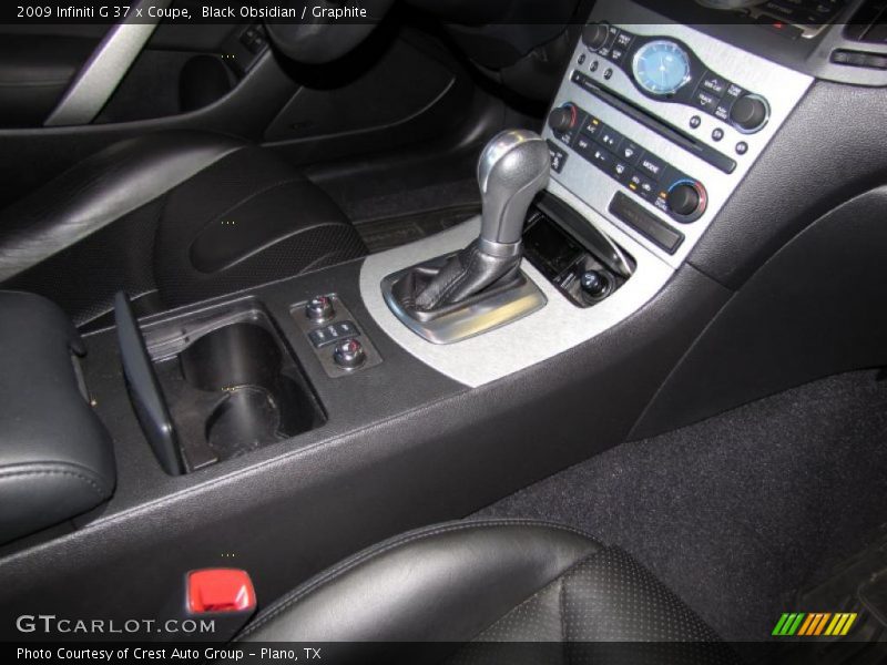 Black Obsidian / Graphite 2009 Infiniti G 37 x Coupe