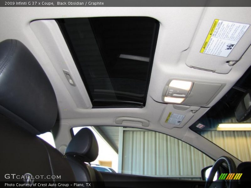 Black Obsidian / Graphite 2009 Infiniti G 37 x Coupe