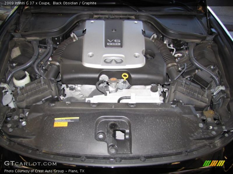  2009 G 37 x Coupe Engine - 3.7 Liter DOHC 24-Valve VVEL V6