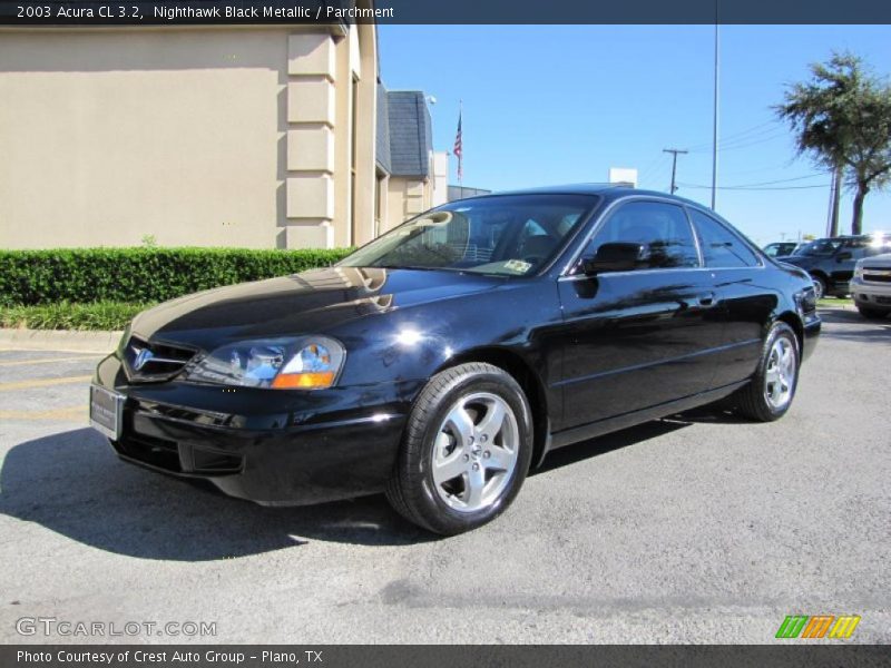 Nighthawk Black Metallic / Parchment 2003 Acura CL 3.2