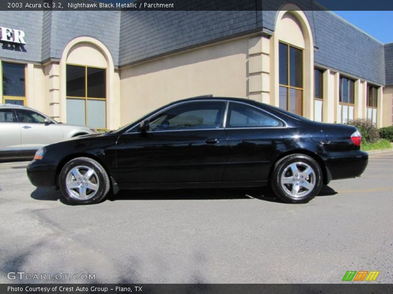 Nighthawk Black Metallic / Parchment 2003 Acura CL 3.2