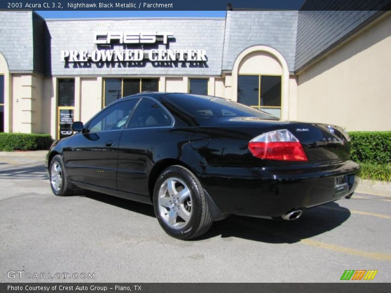 Nighthawk Black Metallic / Parchment 2003 Acura CL 3.2