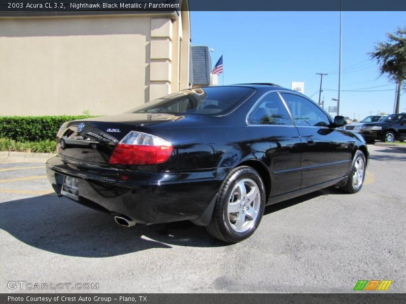 Nighthawk Black Metallic / Parchment 2003 Acura CL 3.2