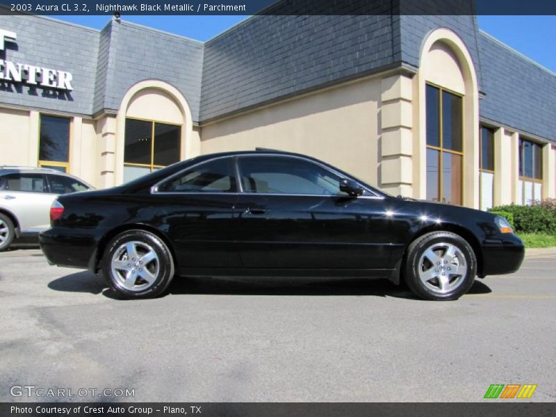 Nighthawk Black Metallic / Parchment 2003 Acura CL 3.2