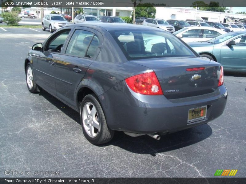 Slate Metallic / Ebony 2009 Chevrolet Cobalt LT Sedan