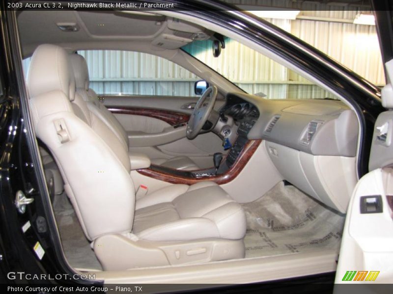 Nighthawk Black Metallic / Parchment 2003 Acura CL 3.2