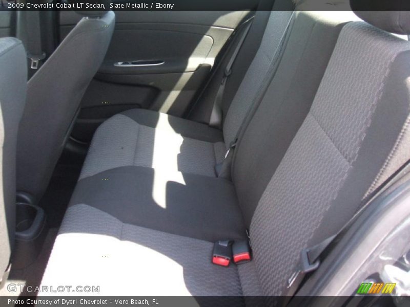 Slate Metallic / Ebony 2009 Chevrolet Cobalt LT Sedan